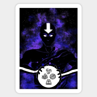 Cosmic Energy Aang Sticker